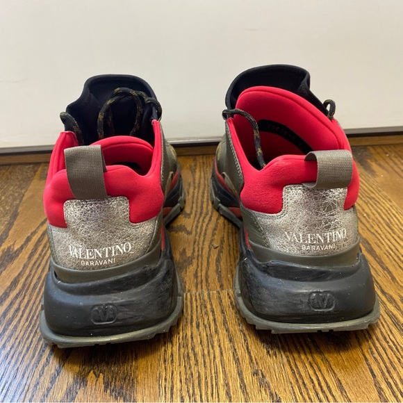 Pre Owned Valentino Garavani Trekking Sneakers . Sz 41 Orig. 945 - Picture 6 of 10